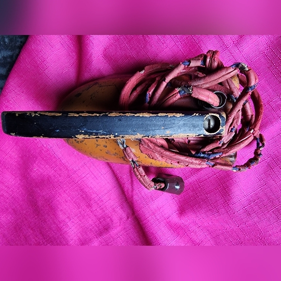 Vintage electric iron with support plate - Picture 4 of 8